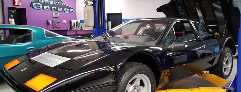 Ferrari Service at Drews Garage Auto Repair